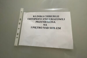 21.05.2025. Kielce. Klinika Chirurgii Urazowo-Ortopedycznej w Wojewódzki Szpitalu Zespolonym w Kielcach / Fot. Wiktor Taszłow - Radio Kielce
