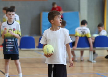 20.05.2025. Kielce. Mini Mistrzostwa Świata w piłce ręcznej dzieci / Fot. Adrian Dróżdż - Radio Kielce