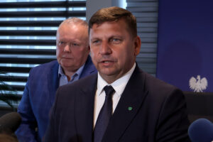 7.05.2025. Kielce. Świętokrzyski Urząd Wojewódzki. Konferencja prasowa / Fot. Adrian Dróżdż - Radio Kielce