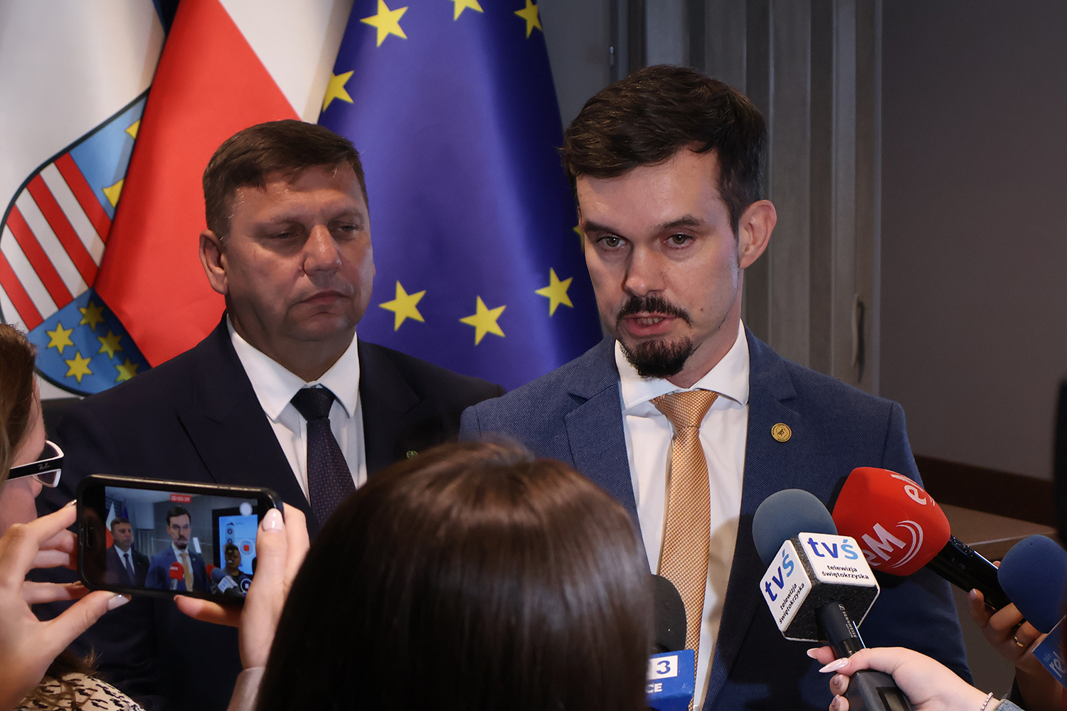 W świętokrzyskich szpitalach przybędzie lekarzy - Radio Kielce 7.05.2025. Kielce. Świętokrzyski Urząd Wojewódzki. Konferencja prasowa / Fot. Adrian Dróżdż - Radio Kielce