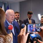 7.05.2025. Kielce. Świętokrzyski Urząd Wojewódzki. Konferencja prasowa / Fot. Adrian Dróżdż - Radio Kielce