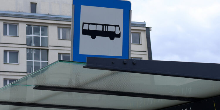 przystanek autobusowy / Fot. Adrian Dróżdż – Radio Kielce