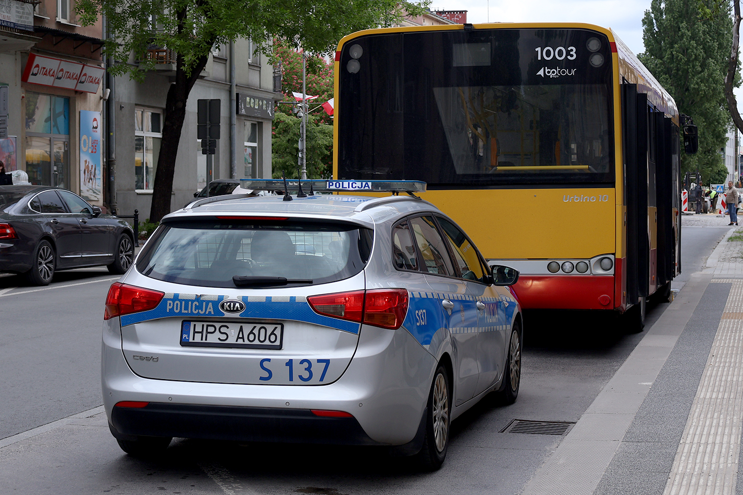 Kierowca autobusu zaatakowany przez agresywnego pasażera