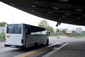 14.05.2025. Kielce. dworzec autobusowy / Fot. Adrian Dróżdż – Radio Kielce