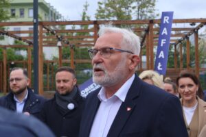 16.05.2025. Kielce. Podsumowanie kampanii wyborczej / Fot. Adrian Dróżdż
