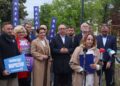 16.05.2025. Kielce. Podsumowanie kampanii wyborczej / Fot. Adrian Dróżdż
