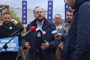16.05.2025. Kielce. Podsumowanie kampanii wyborczej / Fot. Adrian Dróżdż