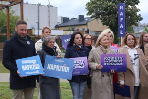 16.05.2025. Kielce. Podsumowanie kampanii wyborczej / Fot. Adrian Dróżdż