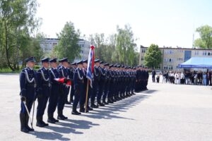 21.05.2025. Kielce. Uroczystość ślubowania nowo przyjętych policjantów / Fot. Adrian Dróżdż
