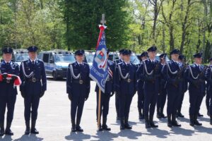 21.05.2025. Kielce. Uroczystość ślubowania nowo przyjętych policjantów / Fot. Adrian Dróżdż