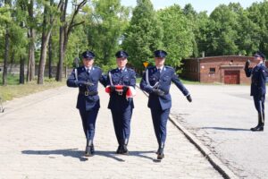 21.05.2025. Kielce. Uroczystość ślubowania nowo przyjętych policjantów / Fot. Adrian Dróżdż