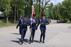 21.05.2025. Kielce. Uroczystość ślubowania nowo przyjętych policjantów / Fot. Adrian Dróżdż