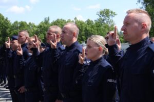 Nowi policjanci złożyli przysięgę