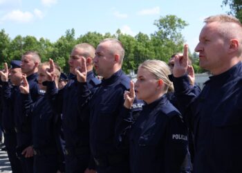 Nowi policjanci złożyli przysięgę