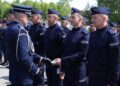 21.05.2025. Kielce. Uroczystość ślubowania nowo przyjętych policjantów / Fot. Adrian Dróżdż