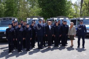 21.05.2025. Kielce. Uroczystość ślubowania nowo przyjętych policjantów / Fot. Adrian Dróżdż
