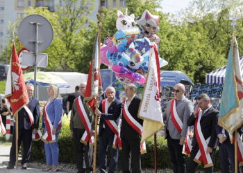 01.05.2025 Kielce. Międzynarodowy Dzień Solidarności Ludzi Pracy. Msza w kościele  św. Józefa Robotnika / Fot. Jarosław Kubalski - Radio Kielce