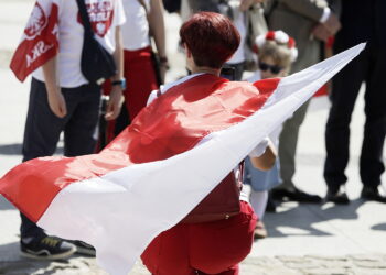 02.05.2025 Kielce. Dzień Flagi Rzeczypospolitej Polskiej  / Fot. Jarosław Kubalski - Radio Kielce