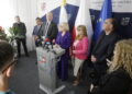 05.05.2025. Kielce. Urząd Marszałkowski Województwa Świętokrzyskiego. Briefing prasowy dot. sprawy konkursu na dyrektora Teatru im. Stefana Żeromskiego w Kielcach / Fot. Jarosław Kubalski - Radio Kielce
