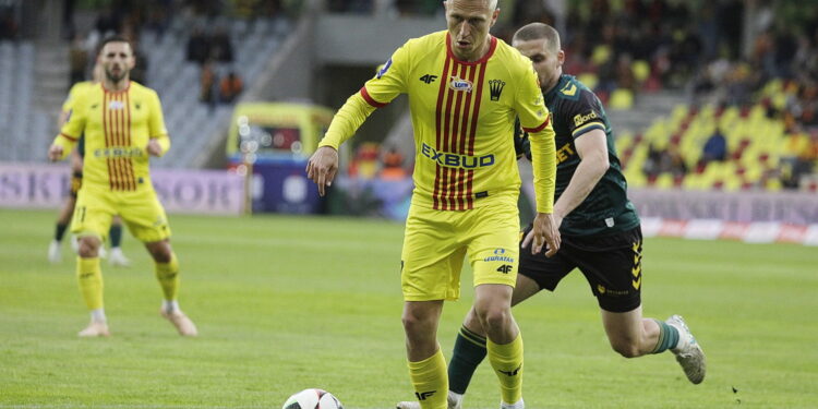05.05.2025  Kielce. 31. kolejka piłkarskiej Ekstraklasy. Mecz GKS Katowice – Korona Kielce / Fot. Jarosław Kubalski - Radio Kielce