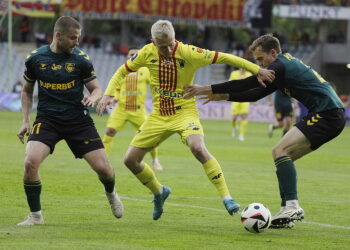 05.05.2025  Kielce. 31. kolejka piłkarskiej Ekstraklasy. Mecz GKS Katowice – Korona Kielce / Fot. Jarosław Kubalski - Radio Kielce