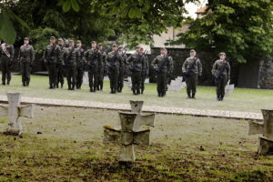 08.05.2025. Kielce. Cmentarz Wojsk Polskich. Wojewódzkie Obchody Narodowego Dnia Zwycięstwa / Fot. Jarosław Kubalski - Radio Kielce