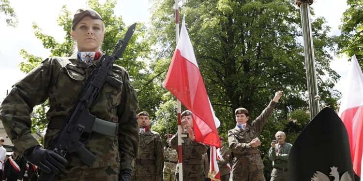 08.05.2025. Kielce. Cmentarz Wojsk Polskich. Wojewódzkie Obchody Narodowego Dnia Zwycięstwa / Fot. Jarosław Kubalski - Radio Kielce