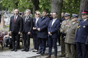 08.05.2025. Kielce. Cmentarz Wojsk Polskich. Wojewódzkie Obchody Narodowego Dnia Zwycięstwa / Fot. Jarosław Kubalski - Radio Kielce