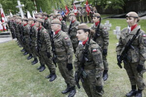 08.05.2025. Kielce. Cmentarz Wojsk Polskich. Wojewódzkie Obchody Narodowego Dnia Zwycięstwa / Fot. Jarosław Kubalski - Radio Kielce