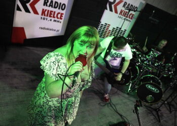 09.05.2025 Radio Kielce. Studio Gram. Koncert zespołu Sixth Floor / Fot. Jarosław Kubalski - Radio Kielce