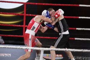 10.05.2025. Kielce. 3. kolejka Polskiej Ligi Boksu: KKB RUSHH Kielce - Imperium Boxing Wałbrzych / Fot. Jarosław Kubalski - Radio Kielce