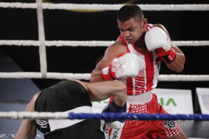 10.05.2025. Kielce. 3. kolejka Polskiej Ligi Boksu: KKB RUSHH Kielce - Imperium Boxing Wałbrzych / Fot. Jarosław Kubalski - Radio Kielce