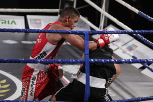 10.05.2025. Kielce. 3. kolejka Polskiej Ligi Boksu: KKB RUSHH Kielce - Imperium Boxing Wałbrzych / Fot. Jarosław Kubalski - Radio Kielce