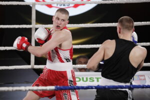 10.05.2025. Kielce. 3. kolejka Polskiej Ligi Boksu: KKB RUSHH Kielce - Imperium Boxing Wałbrzych / Fot. Jarosław Kubalski - Radio Kielce