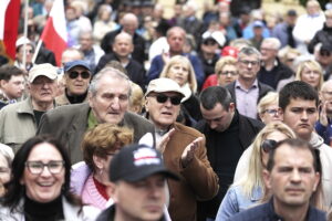 Karol Nawrocki w Kielcach: nie będę lokajem, ani kamerdynerem spraw niemieckich - Radio Kielce