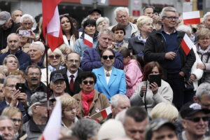 Karol Nawrocki w Kielcach: nie będę lokajem, ani kamerdynerem spraw niemieckich - Radio Kielce