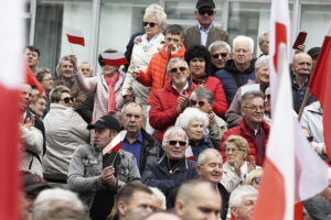 Karol Nawrocki w Kielcach: nie będę lokajem, ani kamerdynerem spraw niemieckich - Radio Kielce