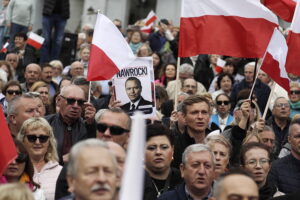 Karol Nawrocki w Kielcach: nie będę lokajem, ani kamerdynerem spraw niemieckich - Radio Kielce