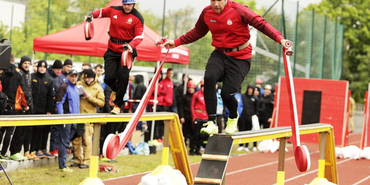 16.05.2025 Kielce. PSP. Mistrzostwa Województwa Świętokrzyskiego w Sporcie Pożarniczym / Fot. Jarosław Kubalski - Radio Kielce