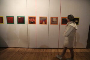 Kielce. Galeria Winda. Wernisaż wystawy prac Agaty Buzek - Radio Kielce