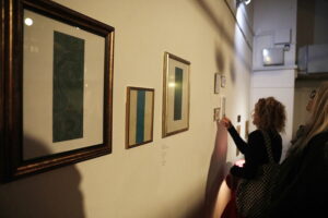Kielce. Galeria Winda. Wernisaż wystawy prac Agaty Buzek - Radio Kielce