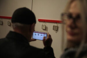 Kielce. Galeria Winda. Wernisaż wystawy prac Agaty Buzek - Radio Kielce