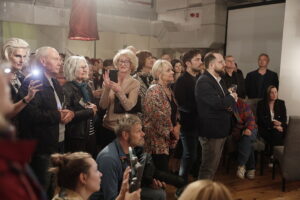 Kielce. Galeria Winda. Wernisaż wystawy prac Agaty Buzek - Radio Kielce