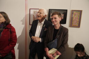 Kielce. Galeria Winda. Wernisaż wystawy prac Agaty Buzek - Radio Kielce
