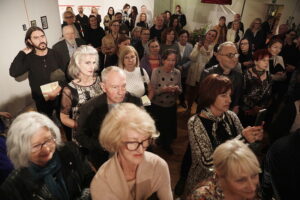 Kielce. Galeria Winda. Wernisaż wystawy prac Agaty Buzek - Radio Kielce