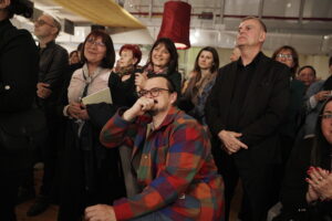 Kielce. Galeria Winda. Wernisaż wystawy prac Agaty Buzek - Radio Kielce
