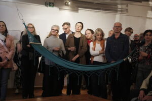 Kielce. Galeria Winda. Wernisaż wystawy prac Agaty Buzek - Radio Kielce