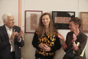 Kielce. Galeria Winda. Wernisaż wystawy prac Agaty Buzek - Radio Kielce