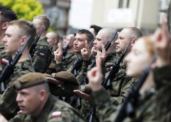 25.05.2025 Daleszyce. Przysięga żołnierzy ŚBOT / Fot. Jarosław Kubalski - Radio Kielce