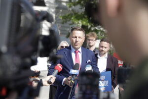 28.05.2025. Kielce. Wiec poparcia dla Rafała Trzaskowskiego / Fot. Jarosław Kubalski - Radio Kielce